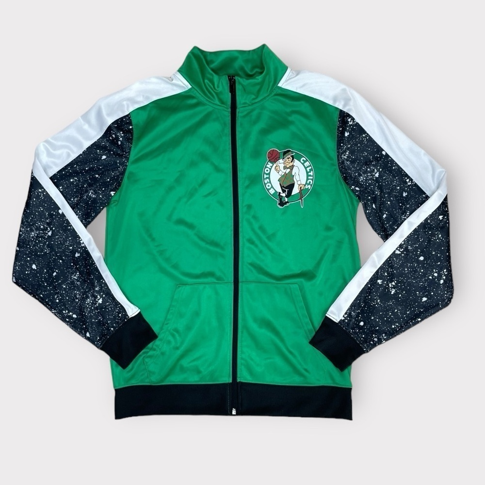 NBA Boston Celtics Track Jacket Womens Size Small